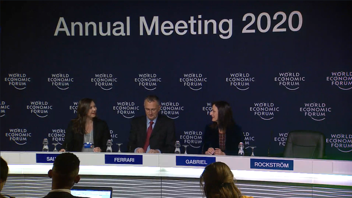 Press Conference Europe leading response to the climate emergency World Economic Forum Annual Meeting World Economic Forum