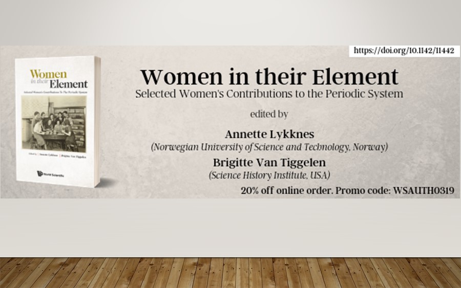 Euchems Women In Their Element A New Book On The